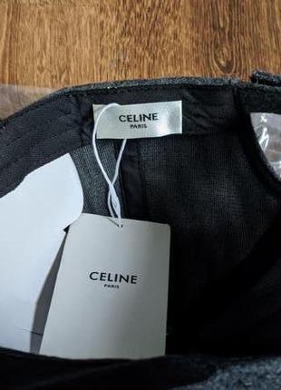 Зимняя кепка бейсболка celine6 фото