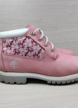 Нубукові жіночі черевики timberland LEATHER waterproof оригінал, розмір 37