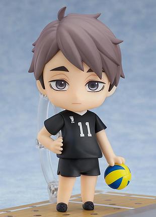 Оригінальна фігурка нендороїд осаму мія з аніме волейбол haikyu!! nendoroid osamu miya 1443