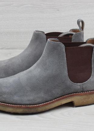 Женские замшевые ботинки челси grenson chelsea boots, размер 38