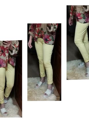 Брюки marie lund летние женские брюки джинсы сигаретки прямые узкие женские джинсы8 фото