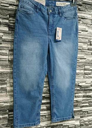 Женские джинсовые капри бриджи esmara® из органического хлопка размер 42 (евро 36)