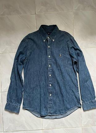 Джинсова рубашка polo ralph lauren оригінал