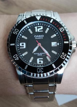 Оригинальные мужские часы casio mtd-1053d с водонепроницаемостью 200м.1 фото