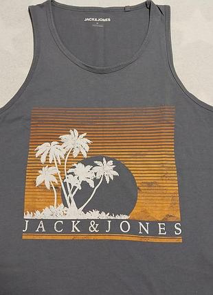 Качественная стильная брендовая майка jack &jones3 фото