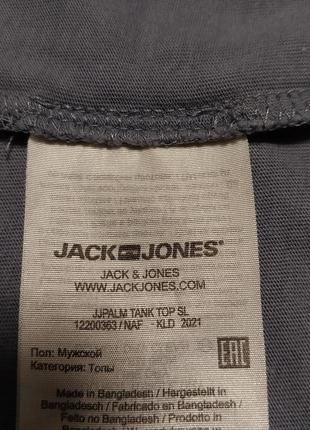 Качественная стильная брендовая майка jack &amp;jones4 фото