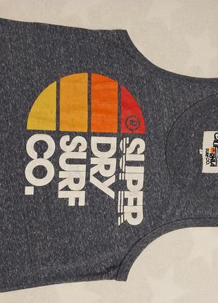 Высококачественная стильная брендовая майка superdry5 фото