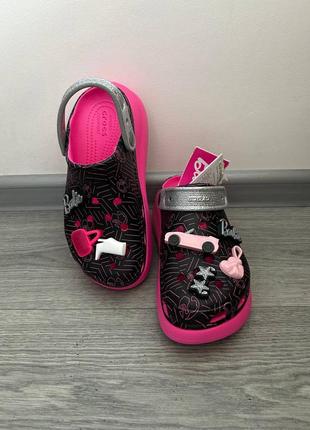 Crocs classic crush barbie оригінал 36-39 жіночі крокси2 фото