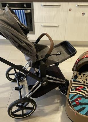 Детская коляска cybex priam 2в1 люлька и прогулка