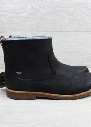 Шкіряні черевики / напівчеревики челсі clarks gore-tex, розмір 351 фото