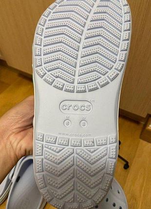 Крокс баябенд клог голубі crocs bayaband clog mineral blue / pistachio7 фото