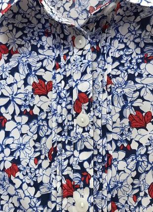 Дуже красива та стильна брендова блузка в квіточках 19.9 фото