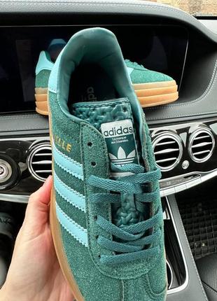 Кеды adidas зеленые6 фото