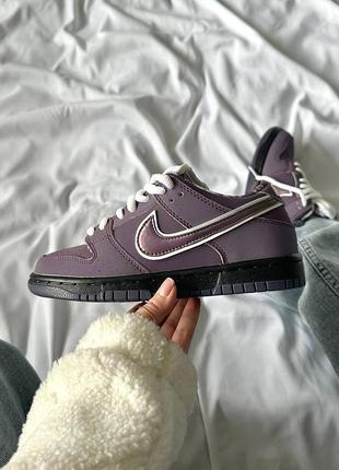 Кроссовки nike dunk concepts purple lobster9 фото