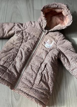 Куртка зимняя осенняя на девочку 9-12 80 см coccodrillo2 фото
