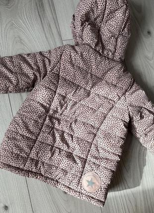 Куртка зимняя осенняя на девочку 9-12 80 см coccodrillo8 фото