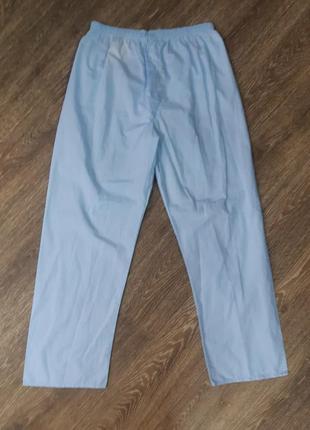 Легкие пижамные домашние штаны