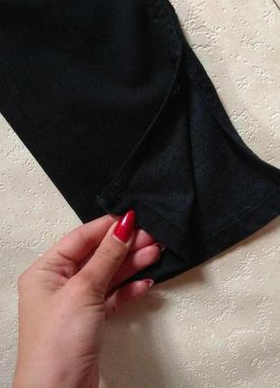 Брендовые черные джинсы с высокой талией на высокий рост tally weijl, 36 размер.3 фото