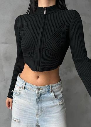 Короткая укороченная соп худи, зепка