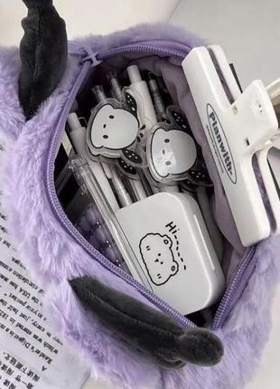 Косметичка пенал куроми плюш