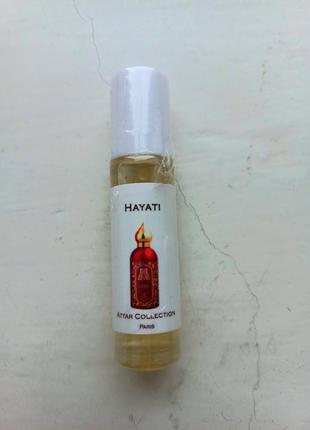 Масляные духи attar collection hayati 10 мл франция1 фото