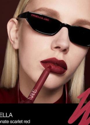 Nars матовый стойкий карандаш для губ цвет cruella powermatte high-intensity long-lasting lip pencil  оригинал5 фото