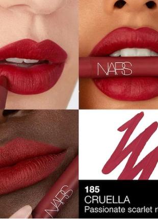 Nars матовый стойкий карандаш для губ цвет cruella powermatte high-intensity long-lasting lip pencil  оригинал