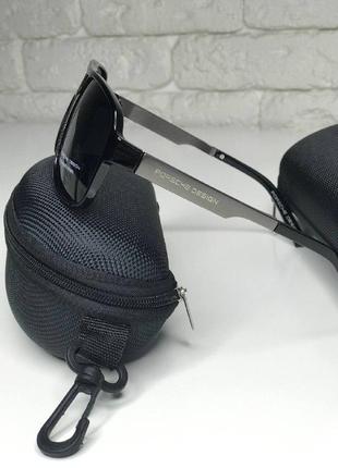 Распродажа! антибликовые мужские солнцезащитные очки porsche полароид polarized водительские черный4 фото