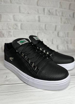 Мужские кеды на весну лакоста lacoste топ 2024