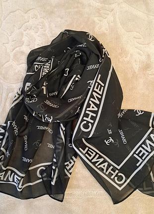Шарф шифоновий chanel