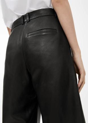 Кожаные кюлоты cos arket leather culottes / 423 фото