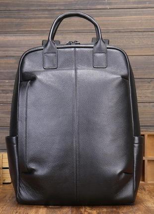 Мужской городской кожаный рюкзак сумка трансформер, сумка-рюкзак мужская из натуральной кожи r_26493 фото