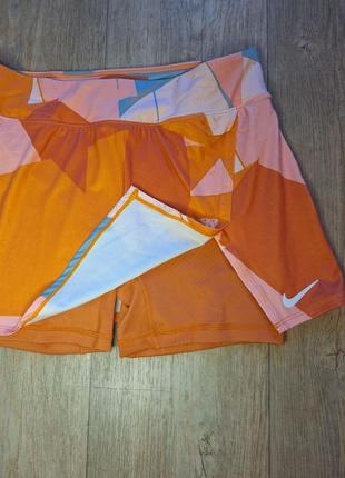Теннисная юбка nike court victory women's printed tennis skirt теннисная женская юбка новая оригинал7 фото