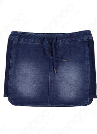 Вельветовая юбка под джинс1 фото