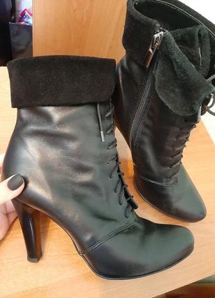 Черевики шкіряні