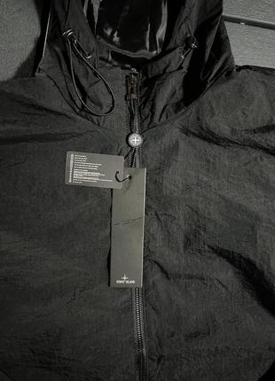 Куртка мужская stone island ветровка весенняя осенняя штормовка стон айленд весна осень черная3 фото