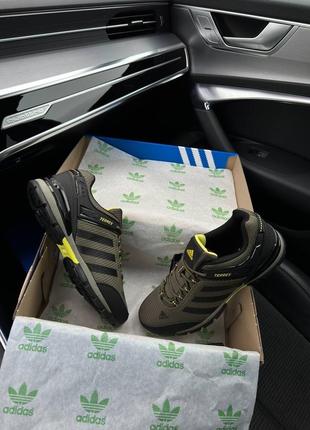 Мужские кроссовки adidas terrex continental khaki / адидас терекс хаки / обувь на весну, лето, осень / легкие, спортивные кроссы8 фото