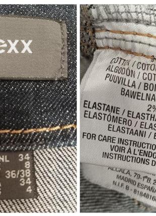 Юбка джинсовая mexx с высоким поясом.6 фото