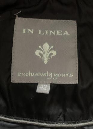 ✅пуховик с капюшоном меховым in linea exclusively германия р.42/xl4 фото