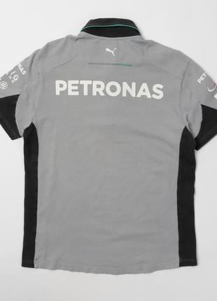 Puma&nbsp;mercedes amg petronas f1 2014 men's team polo shirt мужская футболка5 фото
