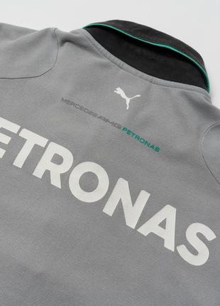 Puma&nbsp;mercedes amg petronas f1 2014 men's team polo shirt мужская футболка7 фото