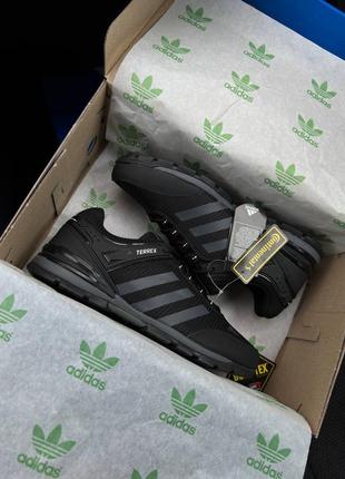 Мужские кроссовки adidas terrex continental black / адидас терекс черные / обувь на весну, лето, осень / легкие, спортивные кроссы6 фото