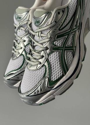 Ассикс кроссовки asics gel горизонтально-2160 silver/green4 фото