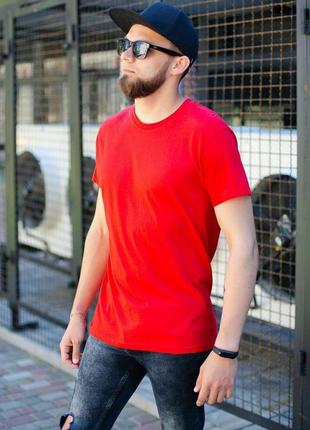 Базова футболка з бавовни (німеччина), червоний