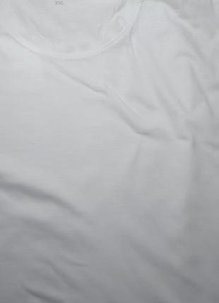 Белая футболка. футболка мужская Tom tailor. однотонная футболка. база футболка5 фото