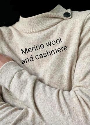 Светр merino wool and cashmere3 фото