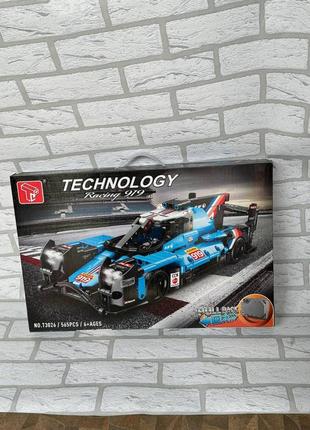 Конструктор t 3026 "technology racing 919" 565 деталей, инерция