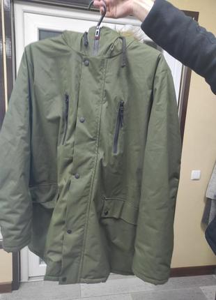 Зимняя куртка мужская xxl размер 58-62 new look