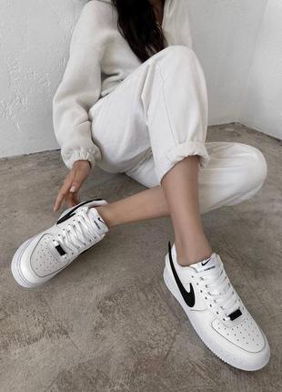 Кроссовки nike x ambush air force white black6 фото