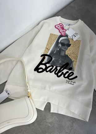 Дуже крутий світшот zara з barbie, барбі2 фото